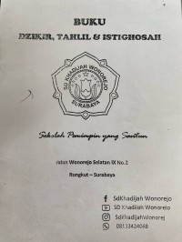 Buku dzikir, tahlil dan istighosah