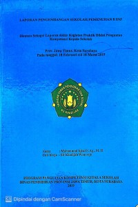 Laporan pengembangan sekolah pemenuhan 8 SNP
