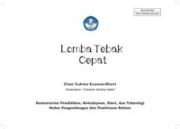 Lomba Tebak Cepat : E-Book